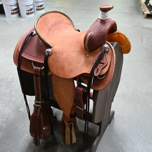 13.5" TESKEY'S RANCH ASSOCIATION SADDLE Saddles - New Teskey's Saddlery