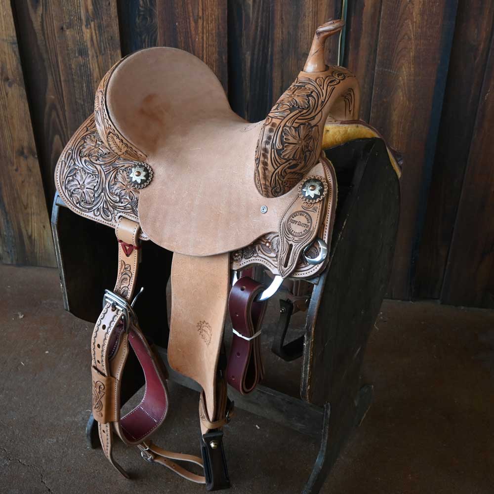 13.5" JEFF SMITH BARREL SADDLE Saddles Jeff Smith   