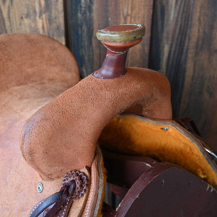 13.5" TESKEY'S YOUTH STRIP DOWN RANCH SADDLE Saddles - New Teskey's Saddlery