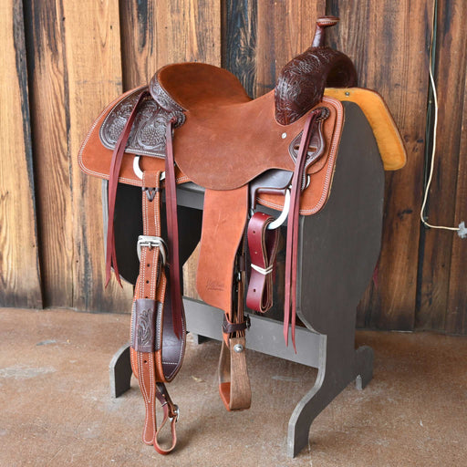 14.5" JEFF SMITH BUSTER WELCH RANCH CUTTER SADDLE Saddles - New Jeff Smith