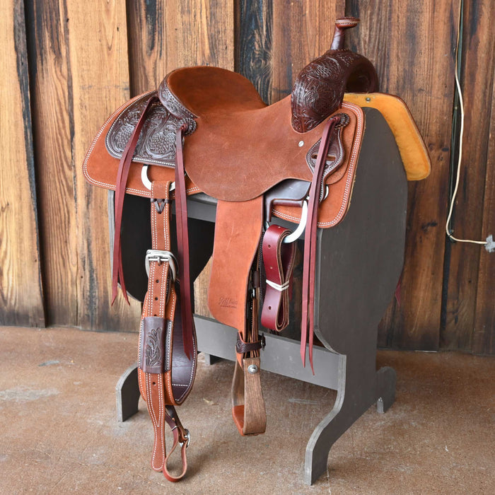 14.5" JEFF SMITH BUSTER WELCH RANCH CUTTER SADDLE Saddles - New Jeff Smith