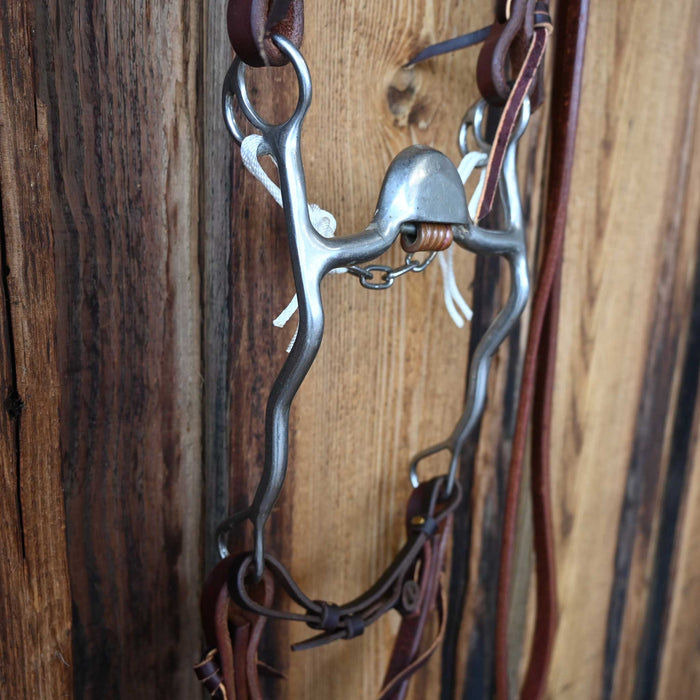 Trammell Hooded Port Bridle Rig w/Single Ear Headstall Sale Barn Trammell