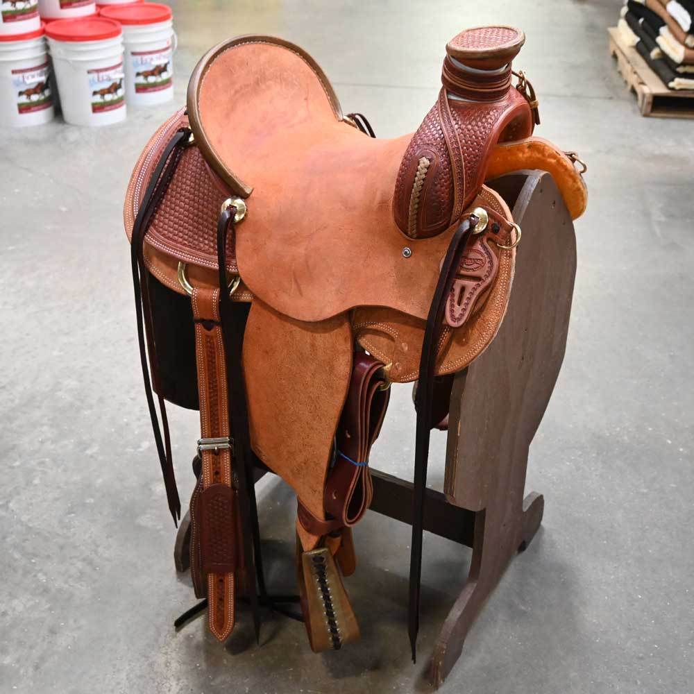 14" TESKEY'S POST HORN ASSOCIATION SADDLE Saddles Teskey's Saddlery