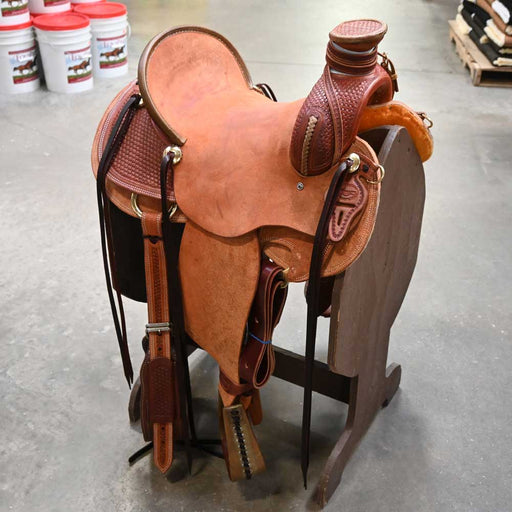 14" TESKEY'S POST HORN ASSOCIATION SADDLE Saddles - New Teskey's Saddlery