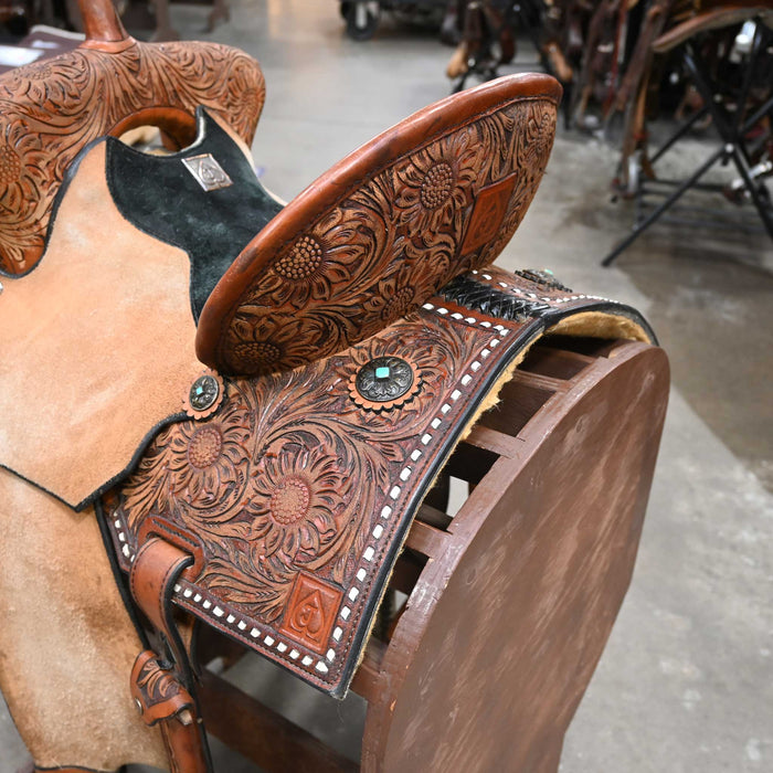 13.5" USED JOSH ANDREWS BARREL SADDLE
