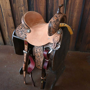 14" JEFF SMITH BARREL SADDLE Saddles Jeff Smith   