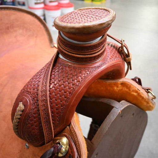 14" TESKEY'S POST HORN ASSOCIATION SADDLE Saddles - New Teskey's Saddlery