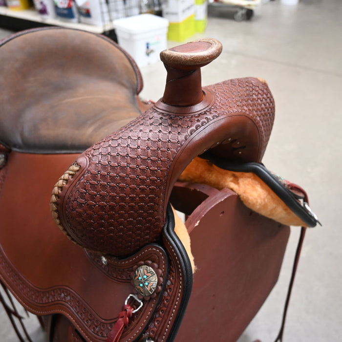 17" CIRCLE Y RIVER VALLEY FLEX2 TRAIL SADDLE Saddles - New Circle Y Saddlery