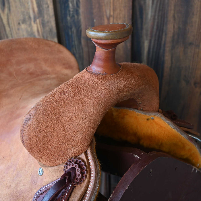 13" TESKEY'S YOUTH STRIP DOWN RANCH SADDLE Saddles - New Teskey's Saddlery