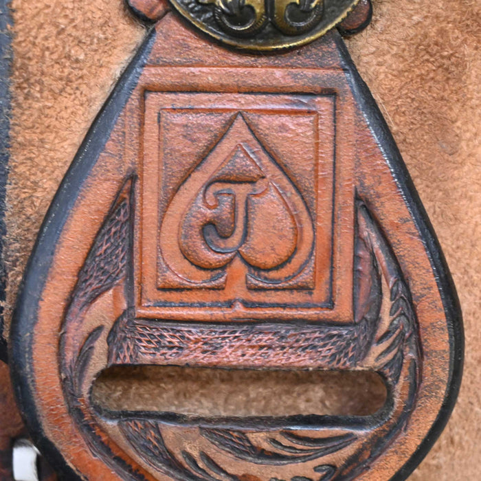 13.5" USED JOSH ANDREWS BARREL SADDLE