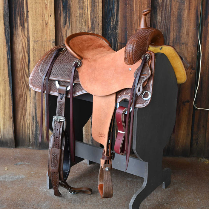 15.5" JEFF SMITH BUSTER WELCH CUTTING SADDLE Saddles - New Jeff Smith