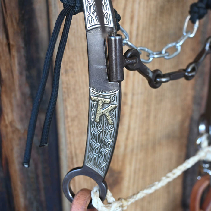 Jesse Hoover 4pc Snaffle Bridle Rig w/ Split Ear Headstall