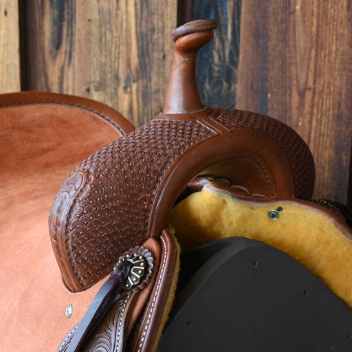 15.5" JEFF SMITH BUSTER WELCH CUTTING SADDLE Saddles - New Jeff Smith