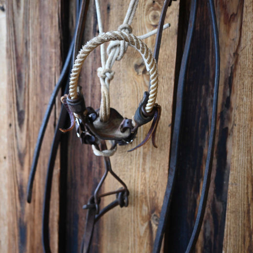 Lariat Hackamore Bridle Rig w/ Browband Headstall Tack - Rigs MISC