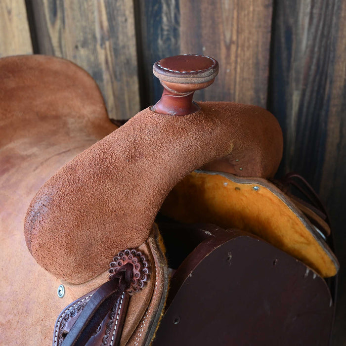 15.5" TESKEY'S YOUTH STRIP DOWN RANCH SADDLE Saddles - New Teskey's Saddlery