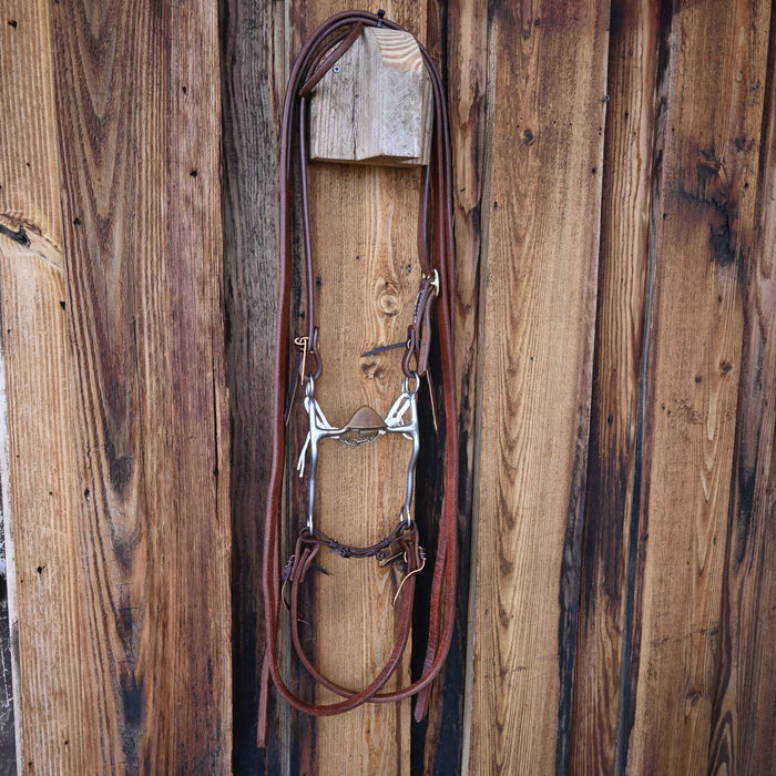 Trammell Hooded Copper Port Bridle Rig Sale Barn Trammell