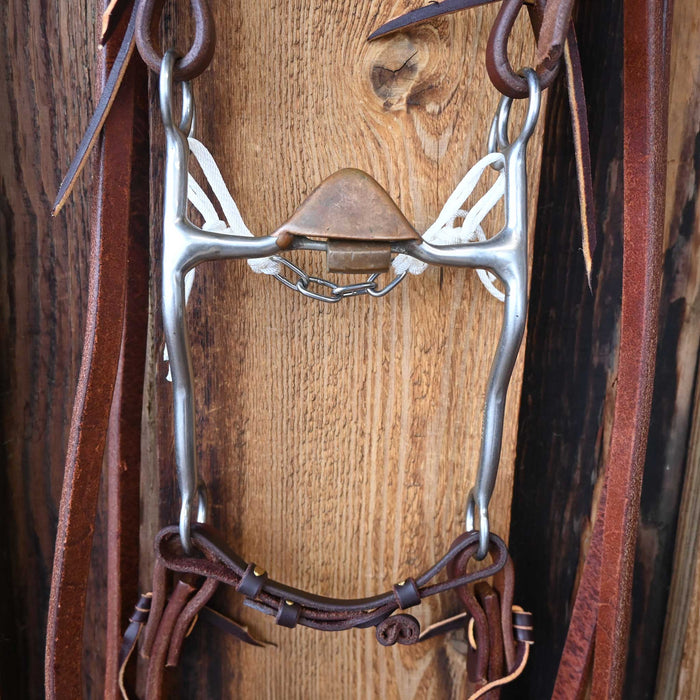 Trammell Hooded Copper Port Bridle Rig Sale Barn Trammell