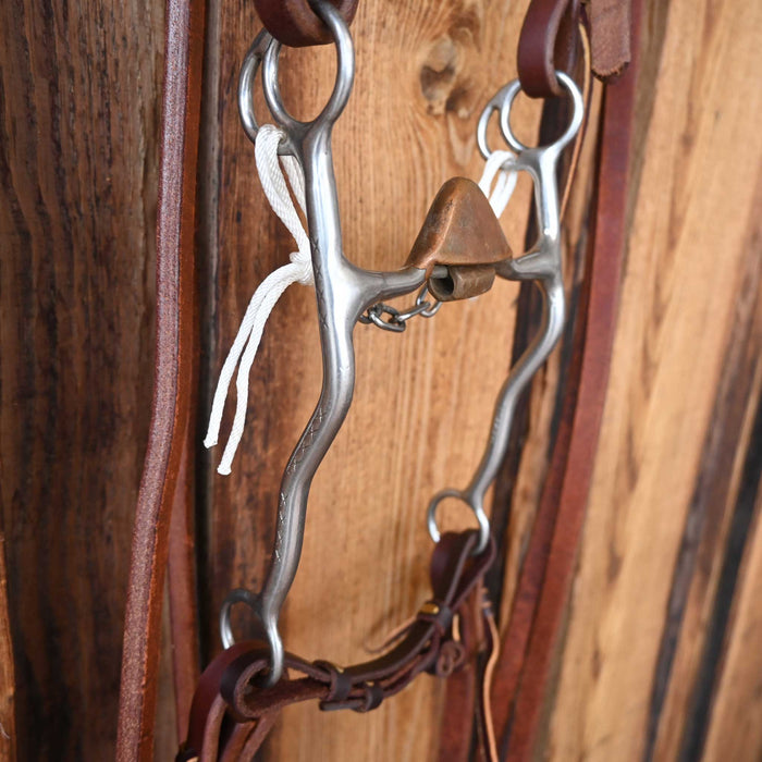 Trammell Hooded Copper Port Bridle Rig Sale Barn Trammell