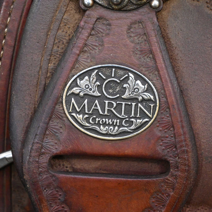14" USED MARTIN CROWN C BARREL SADDLE