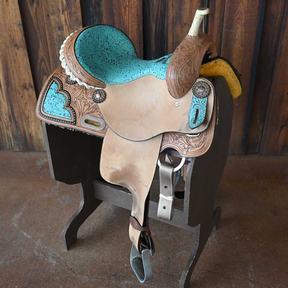 13.5" USED DOUBLE T BARREL SADDLE