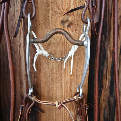 Trammell Copper Port Bridle Rig w/Single Ear Headstall Tack - Rigs Trammell