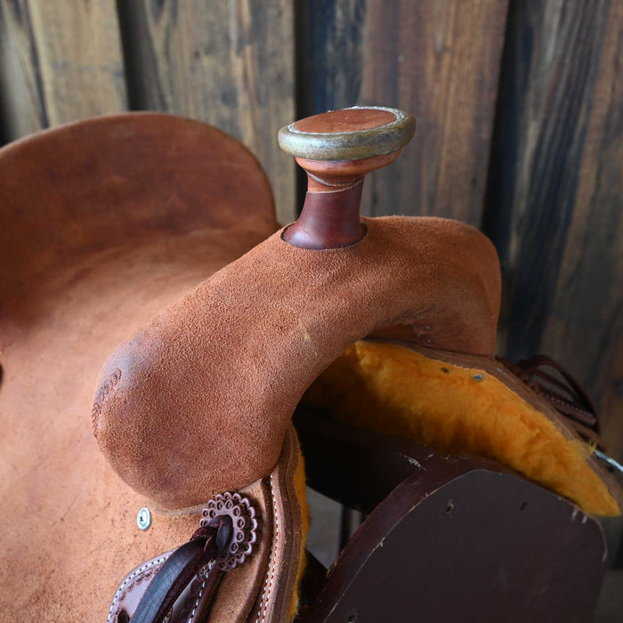13.5" TESKEY'S YOUTH STRIP DOWN RANCH SADDLE Saddles - New Teskey's Saddlery