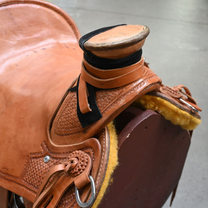 15.5" BRAZOS RIVER WADE SADDLE Saddles - New Brazos River Saddlery