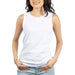 Dylan Jude Rib White Tank Top WOMEN - Clothing - Tops - Sleeveless Dylan