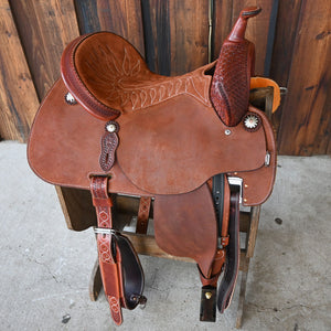 15" MARTIN STINGRAY BARREL SADDLE Saddles Martin Saddlery   