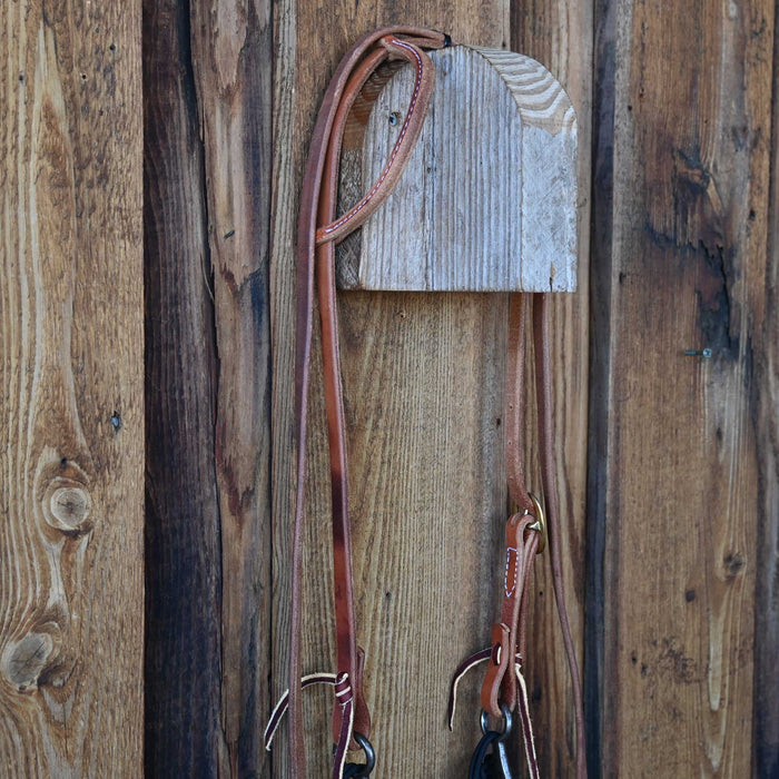 Kerry Kelley 65 Twisted Wire Dogbone Bridle Rig w/ Single Ear Headstall