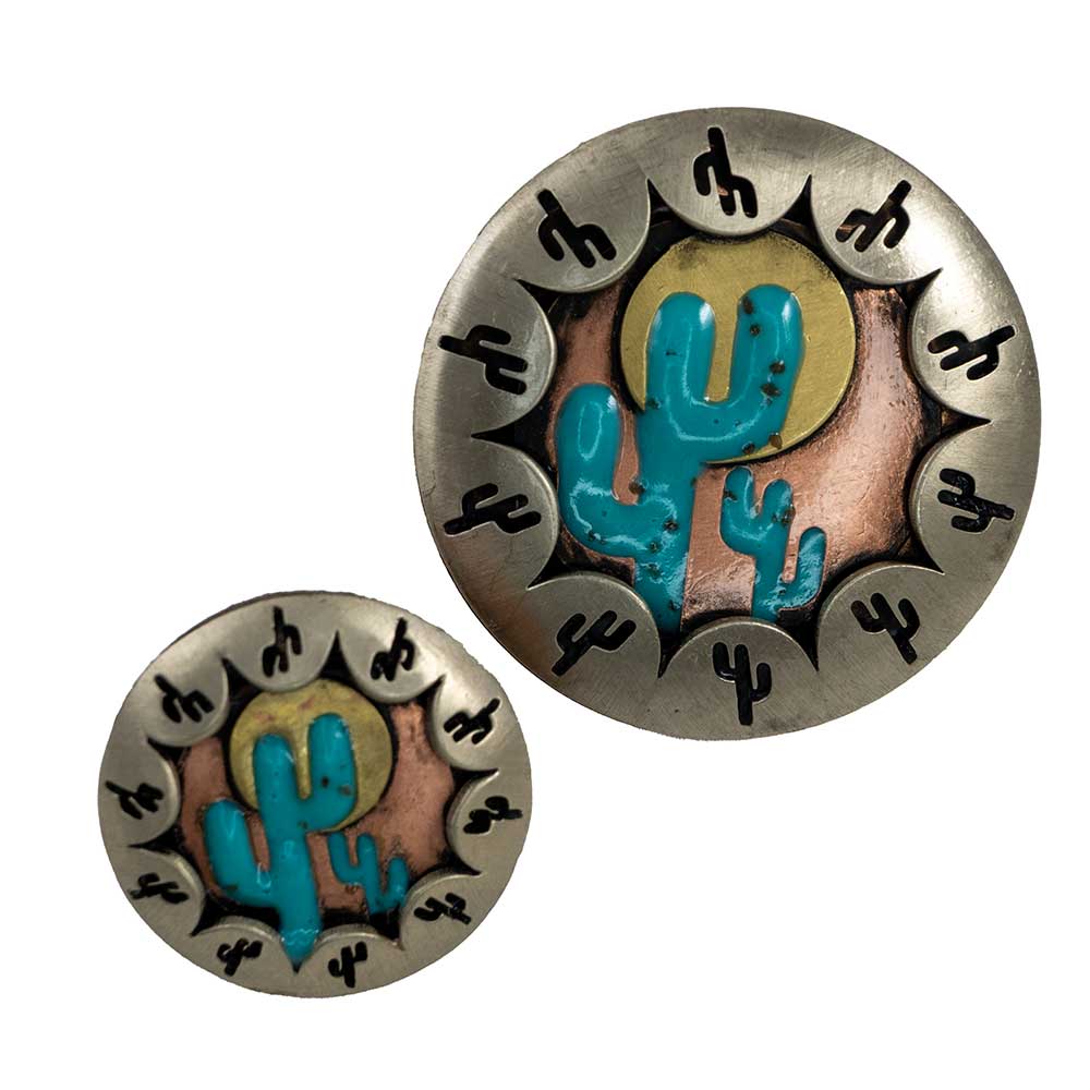 Desert Cactus Concho Tack - Conchos & Hardware MISC   