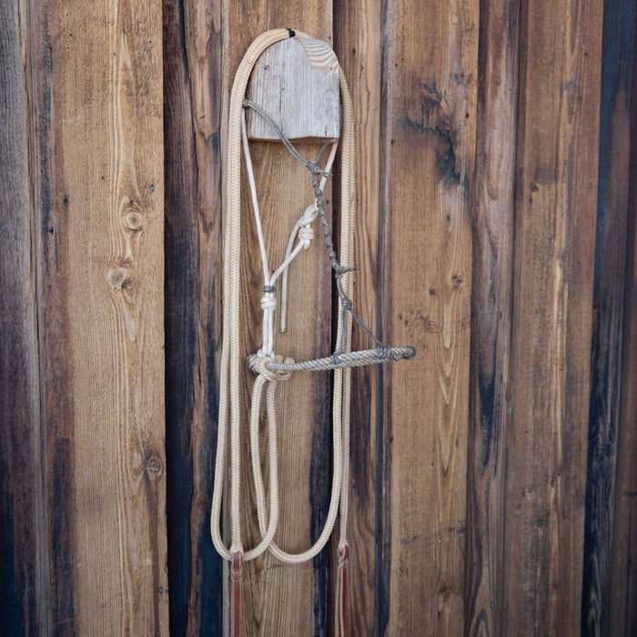 Joe Hipp Loping Hackamore w/Crowsfoot Headstall