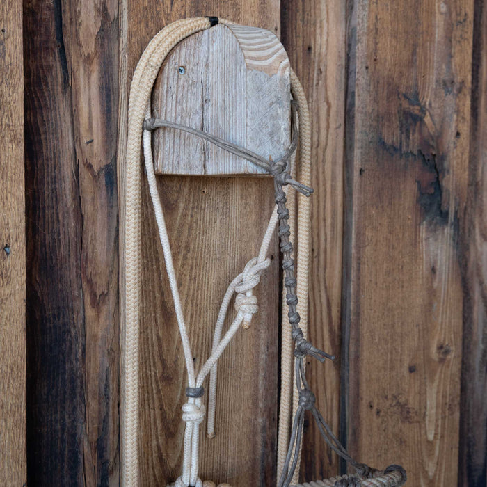 Joe Hipp Loping Hackamore w/Crowsfoot Headstall