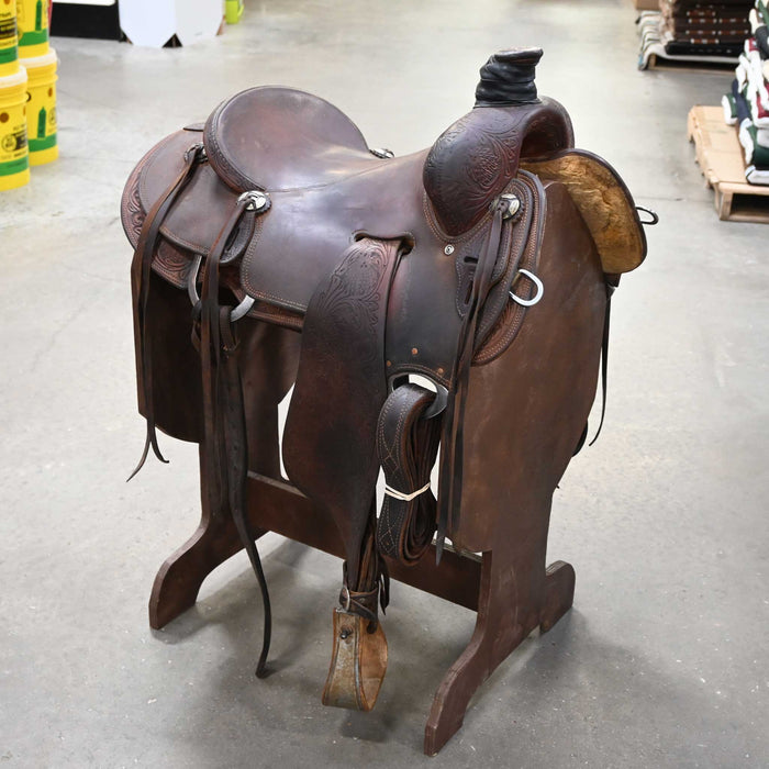 15.5" USED CACTUS RANCH SADDLE