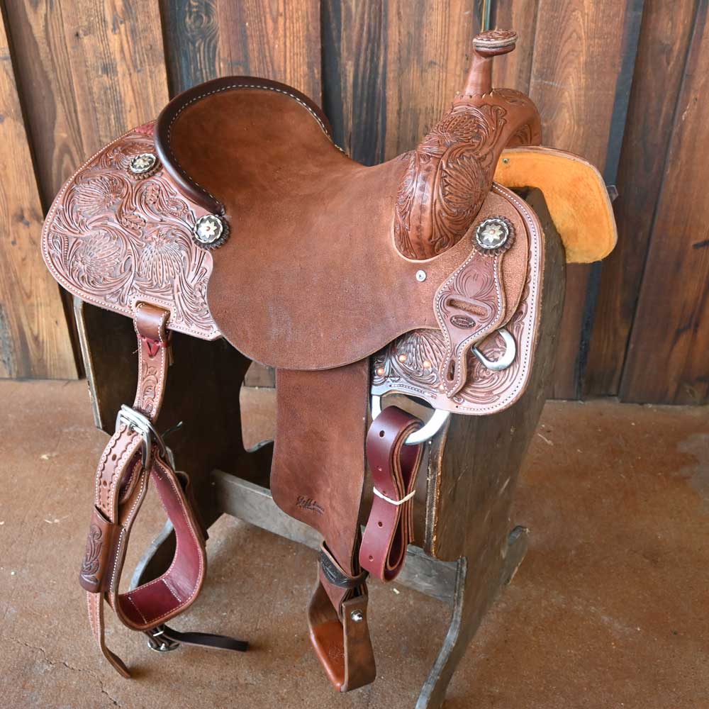 15" JEFF SMITH RANCH CUTTER SADDLE Saddles Jeff Smith   