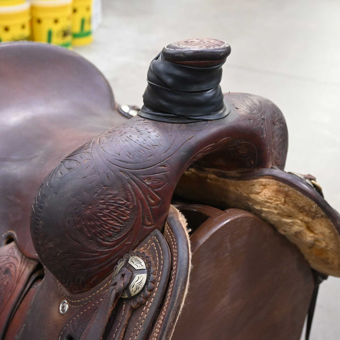 15.5" USED CACTUS RANCH SADDLE