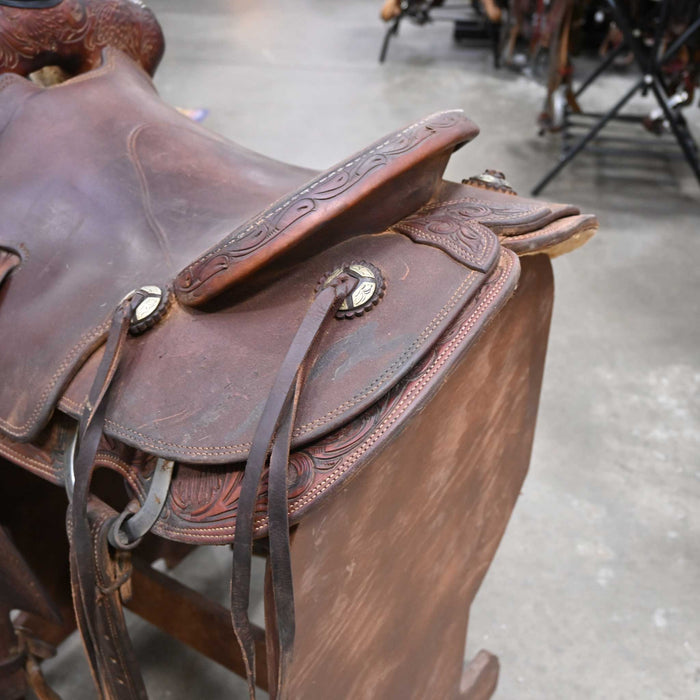 15.5" USED CACTUS RANCH SADDLE