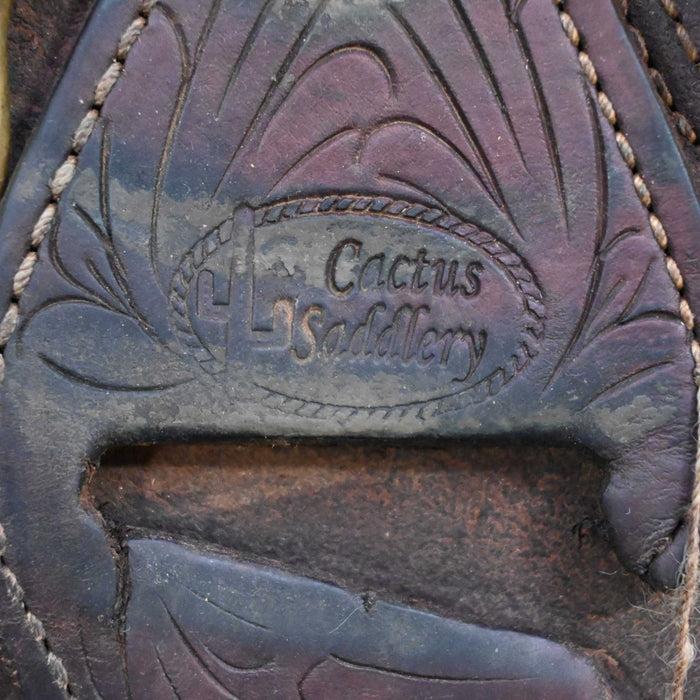 15.5" USED CACTUS RANCH SADDLE