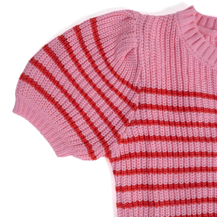 Hayden Girl's Crochet Knit Sweater