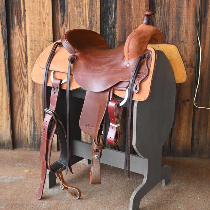 16" JEFF SMITH BUSTER WELCH RANCH CUTTER SADDLE Saddles - New Jeff Smith