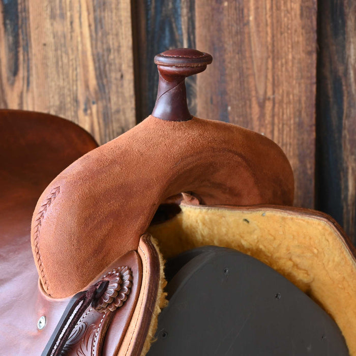 16" JEFF SMITH BUSTER WELCH RANCH CUTTER SADDLE Saddles - New Jeff Smith