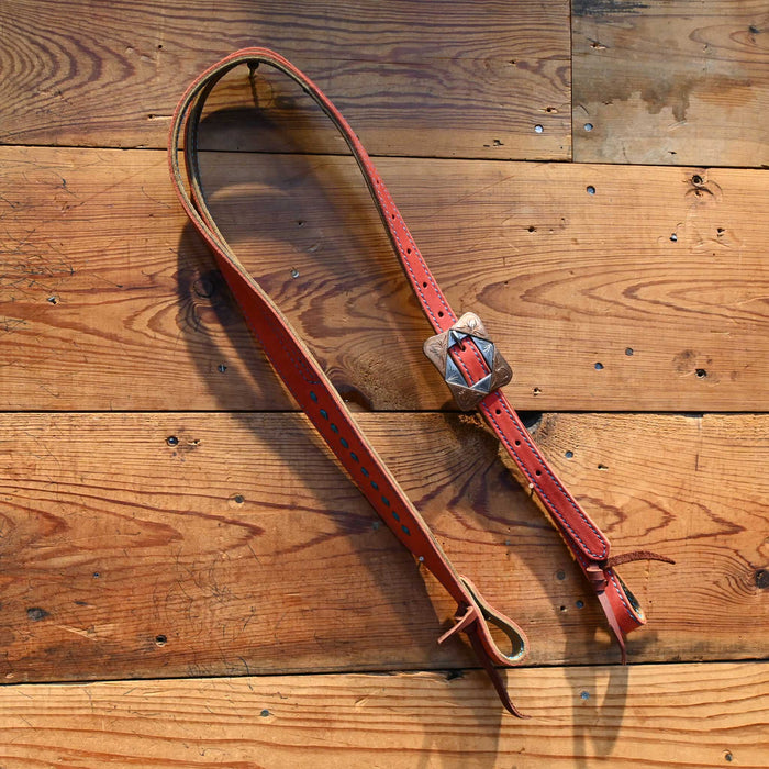 Jack Parsons Red Split Ear Headstall