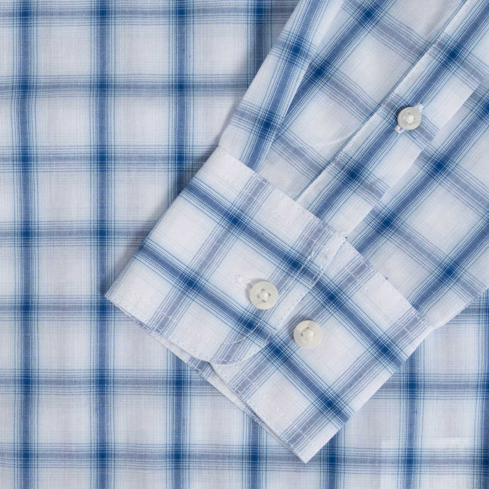 Wrangler Men's Riata Classic Fit Plaid Button Down Shirt