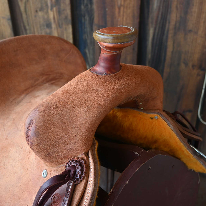13" TESKEY'S YOUTH STRIP DOWN RANCH SADDLE Saddles - New Teskey's Saddlery