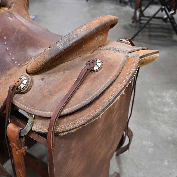 15" USED OLIVER RANCH SADDLE