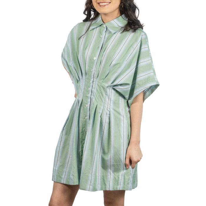 Lorine Stripe Mini Shirt Dress WOMEN - Clothing - Dresses RD International