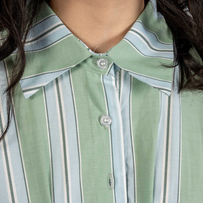 Lorine Stripe Mini Shirt Dress WOMEN - Clothing - Dresses RD International