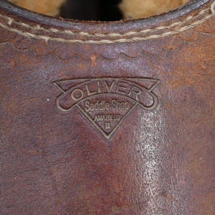 15" USED OLIVER RANCH SADDLE