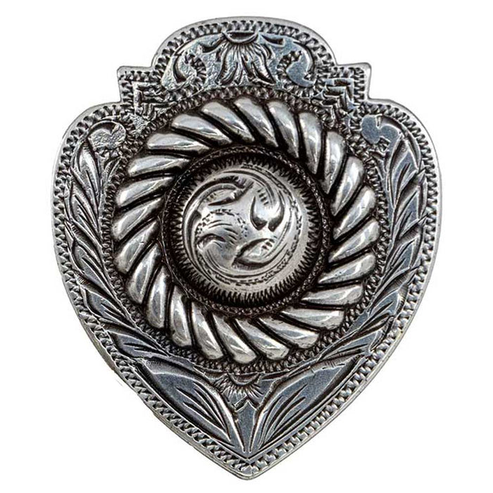 Arrowhead Concho With Rope Center Tack - Conchos & Hardware MISC