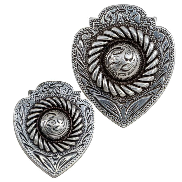 Arrowhead Concho With Rope Center Tack - Conchos & Hardware MISC   